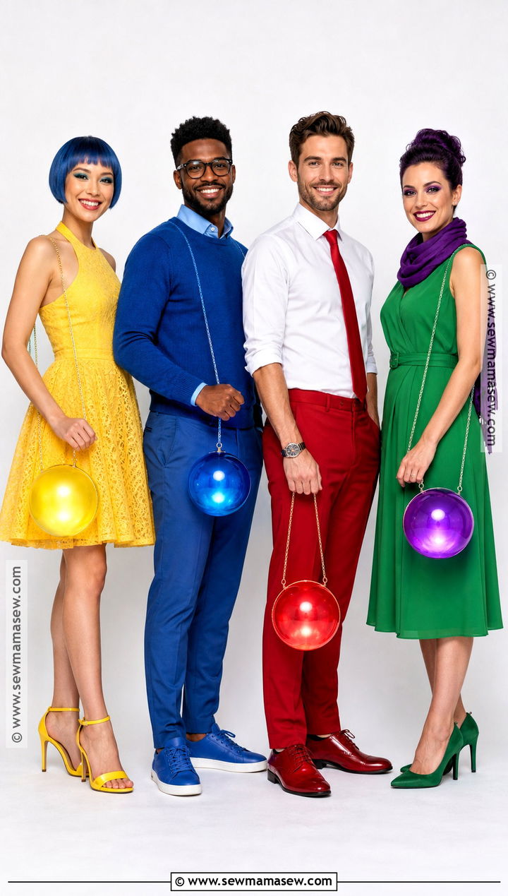 Inside Out Emotions Costume - 45 4 people halloween costumes