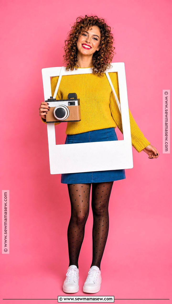 Instant Photo Costume - 30 cute unique halloween costumes