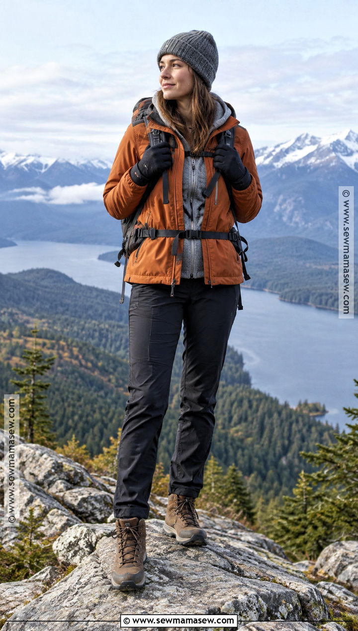 Insulated Jacket Fall Hiking Outfit - 25 fall hiking outfits for women