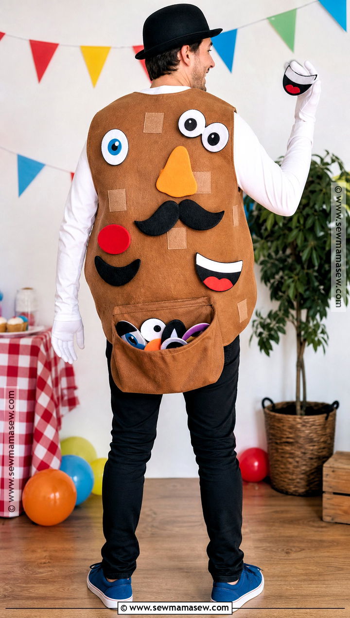 Interchangeable Mr Potato Head Costume - 30 mr potato head costume ideas