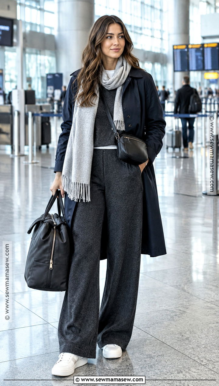 Ireland Airport Knit Set Outfit - 15 Ireland In October Outfits