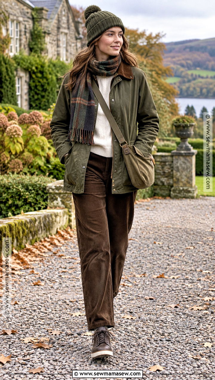 Ireland Barn Jacket And Trousers Outfit - 15 Ireland In October Outfits