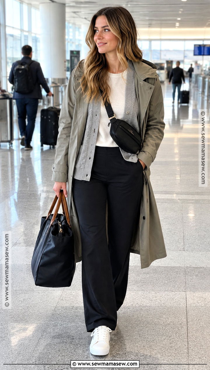 Ireland Fall Airport Outfit - 15 Ireland Travel Outfits Fall