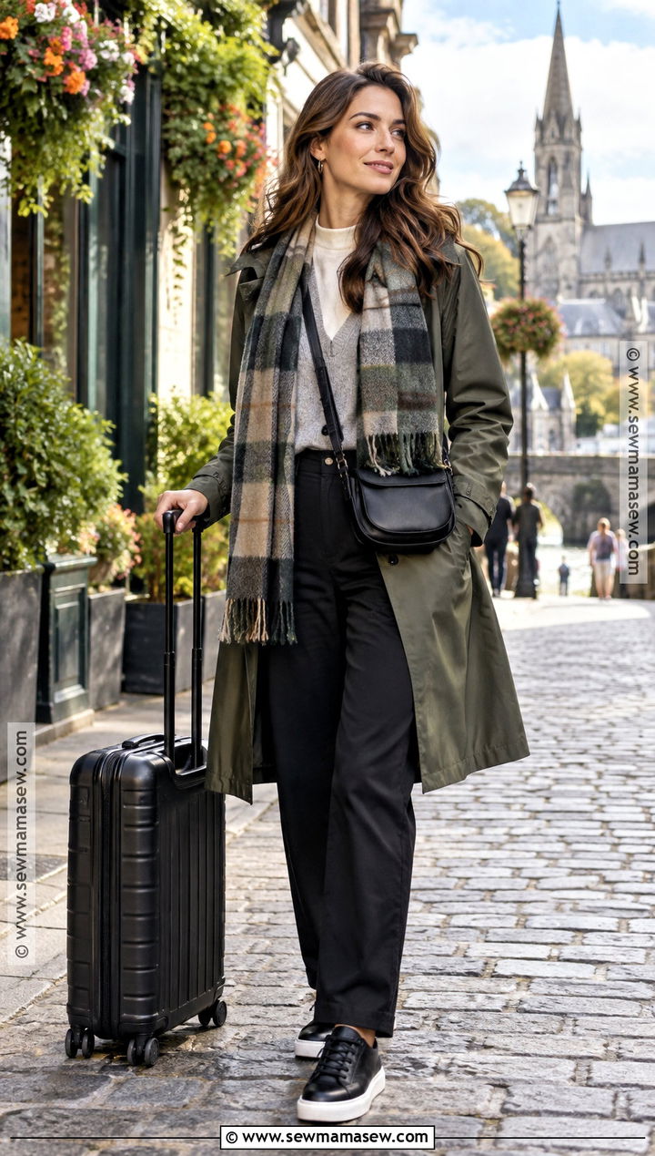 Ireland Fall Carry On Capsule Outfit - 15 Ireland Travel Outfits Fall