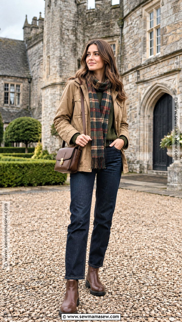 Ireland Fall Castle Tour Outfit - 15 Ireland Travel Outfits Fall