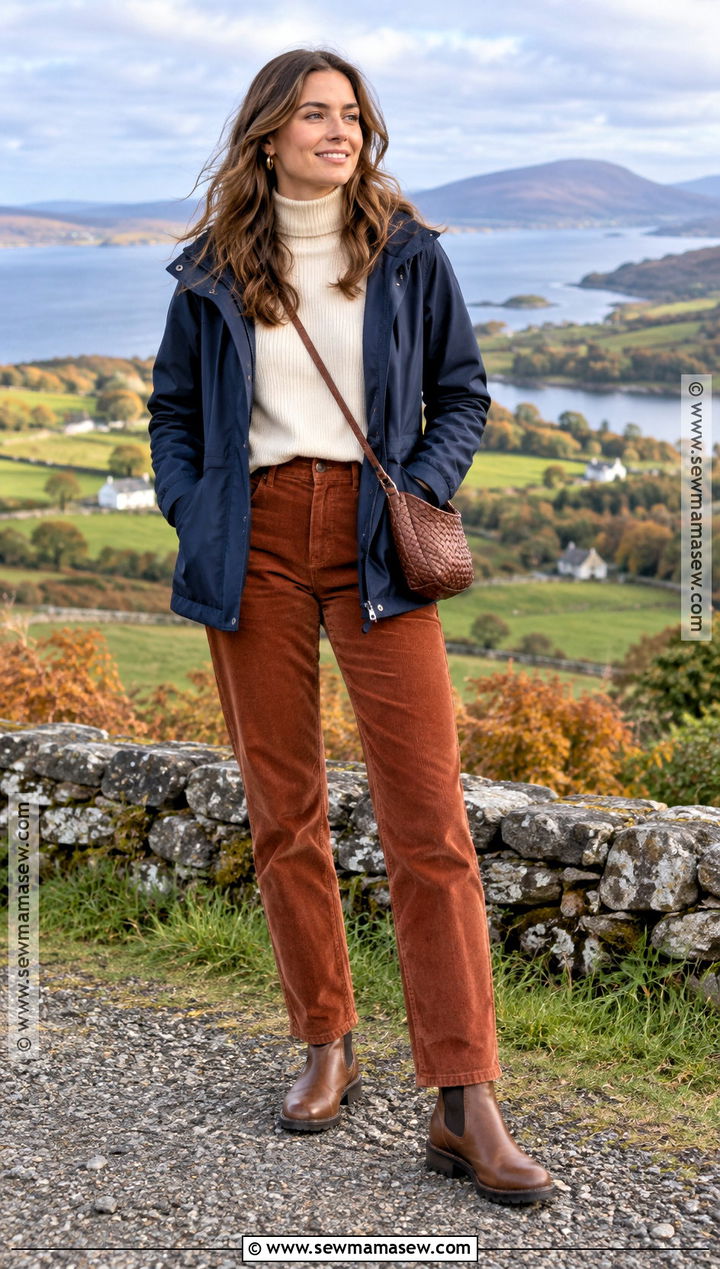 Ireland Fall Corduroy Pants Outfit - 20 ireland fall outfits