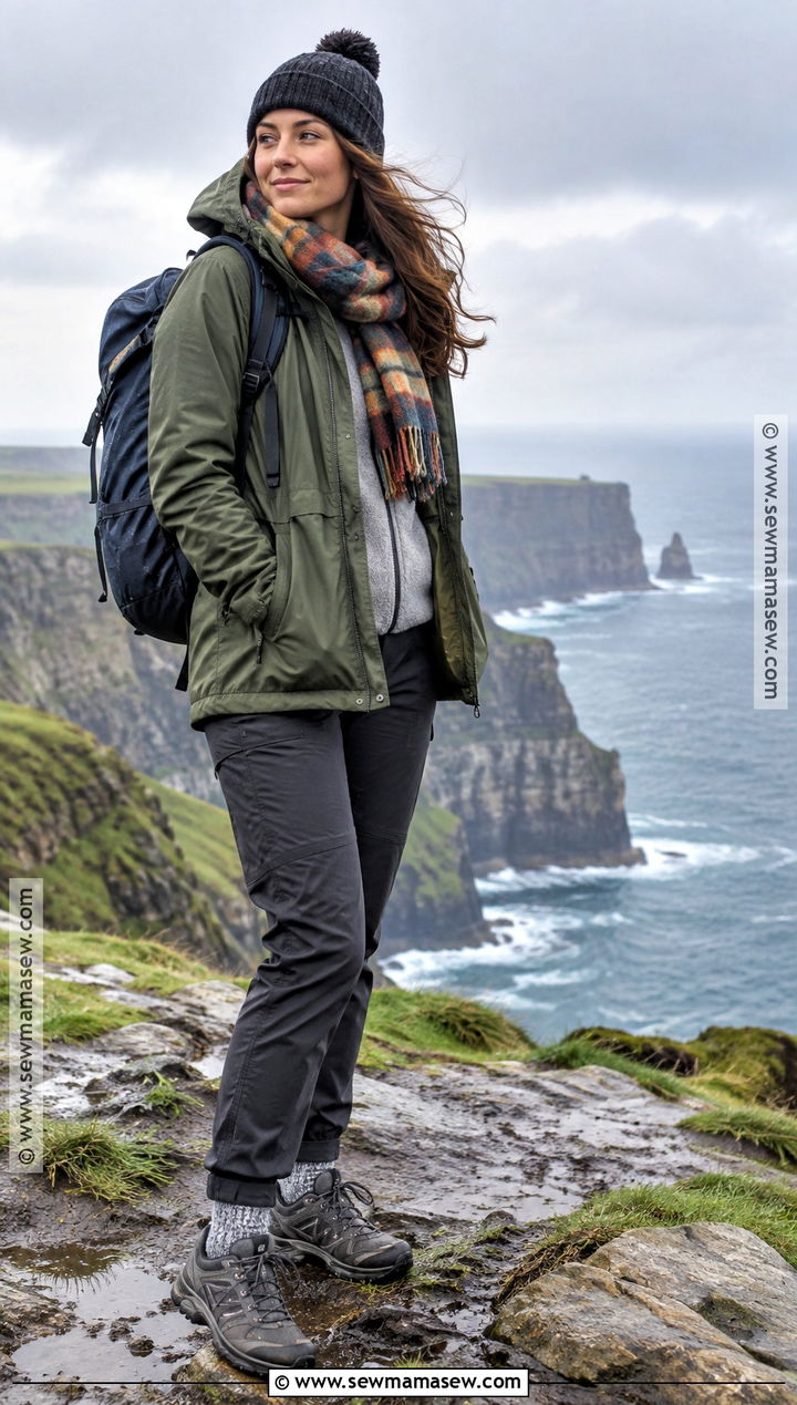 Ireland Parka And Travel Pants Outfit - 15 Ireland In October Outfits