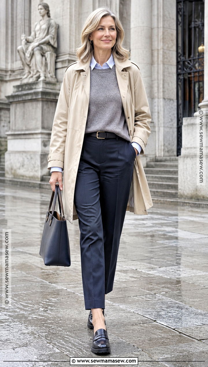 Ireland September Button Down Shirt And Trousers Outfit - 20 outfits for ireland in september