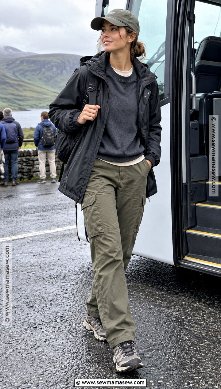 Ireland September Sweatshirt And Cargo Pants Outfit - 20 outfits for ireland in september