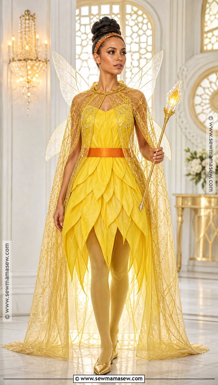 Iridessa Costume With Golden Cape - 35 iridessa costume ideas