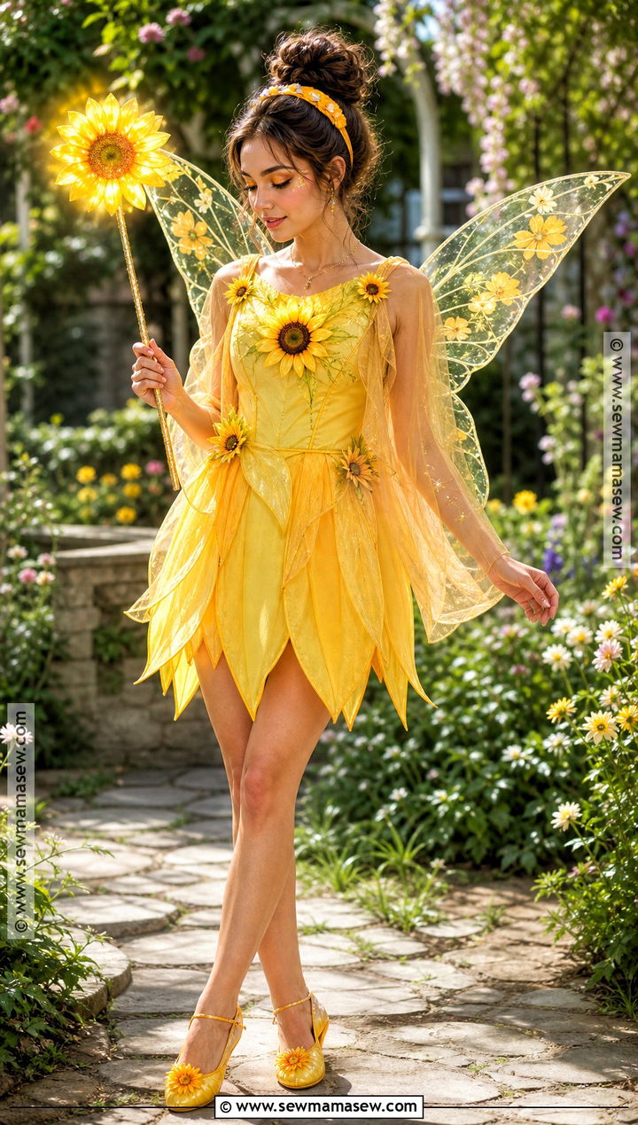Iridessa Costume With Sunflower Details - 35 iridessa costume ideas