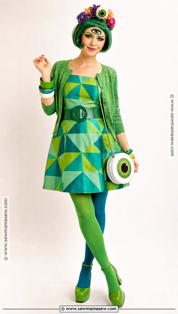 Iris Clops Colorful Cyclops Costume - 50 monster high halloween costumes