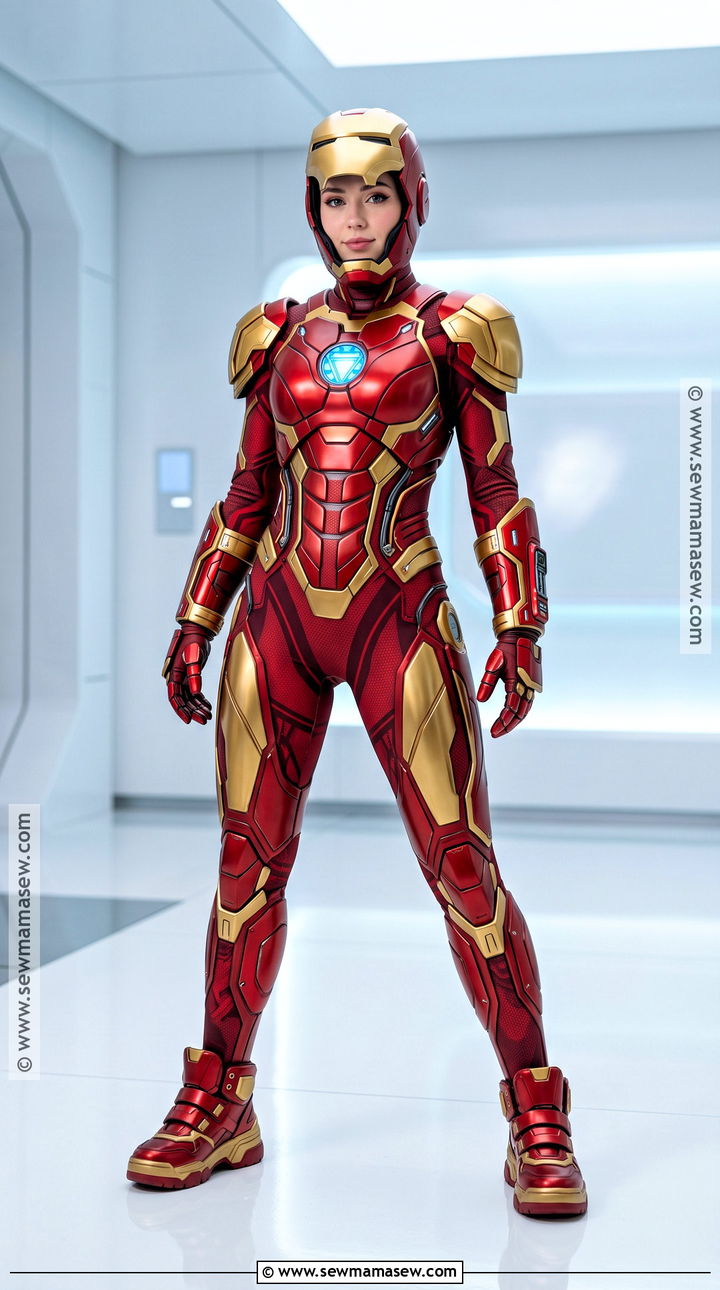 Iron Man Bodysuit Costume - 30 Iron Man Costume Ideas for Women