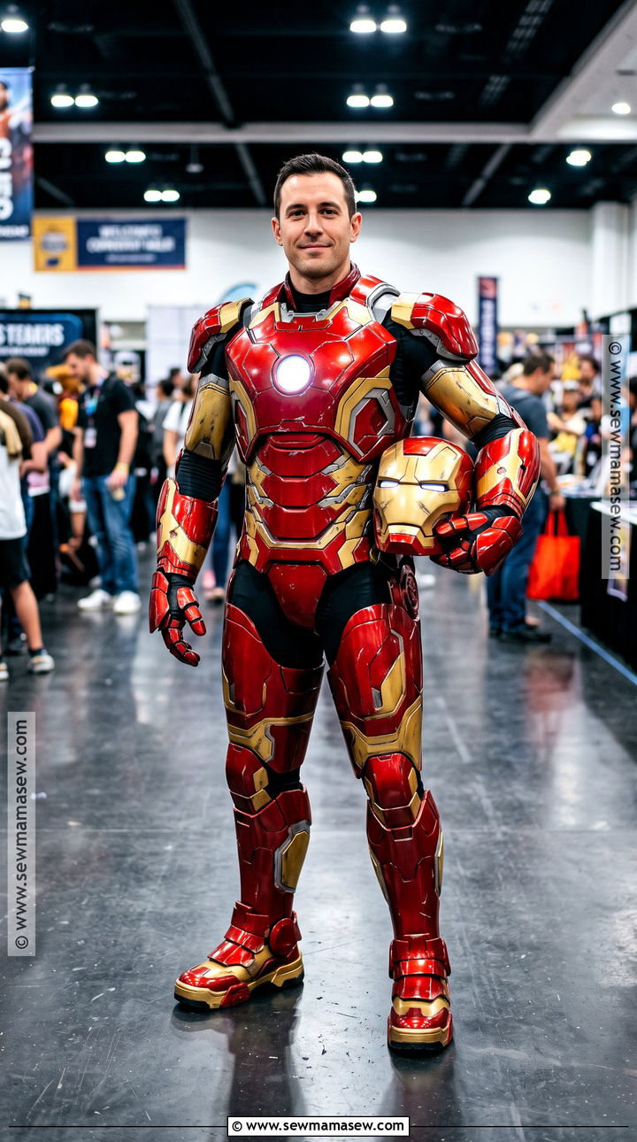 Iron Man Cosplay With Foam Armor - 35 marvel cosplay ideas