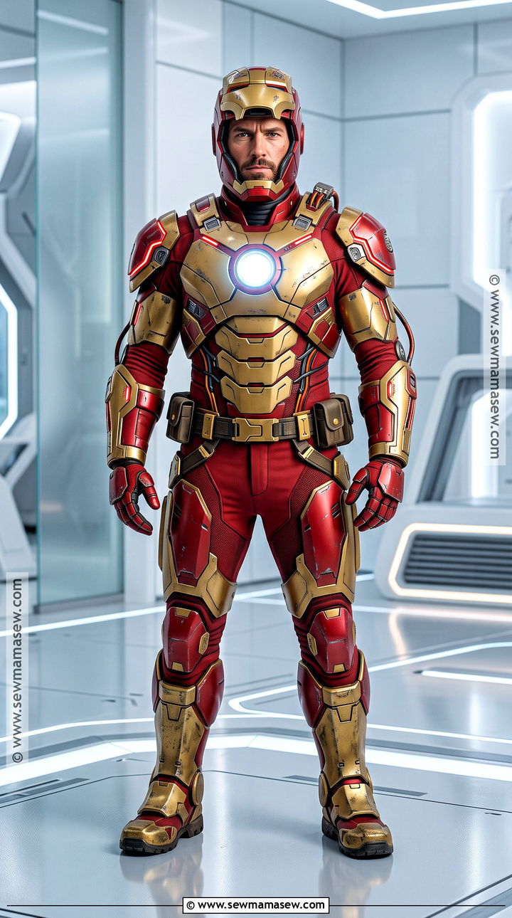 Iron Man Costume With Light Up Chest - 40 superhero costume ideas