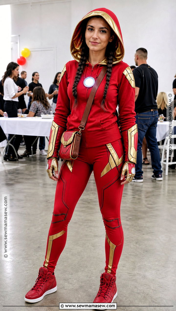 Iron Man Hoodie Costume - 30 Iron Man Costume Ideas for Women