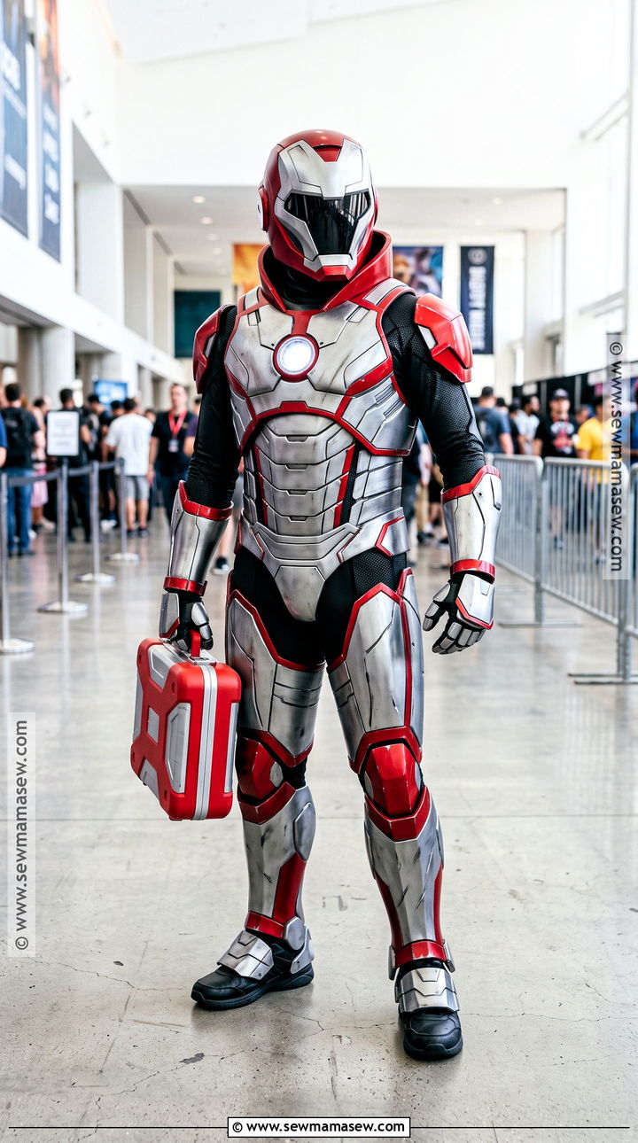 Iron Man Mark V Suitcase Costume - 30 iron man costume ideas