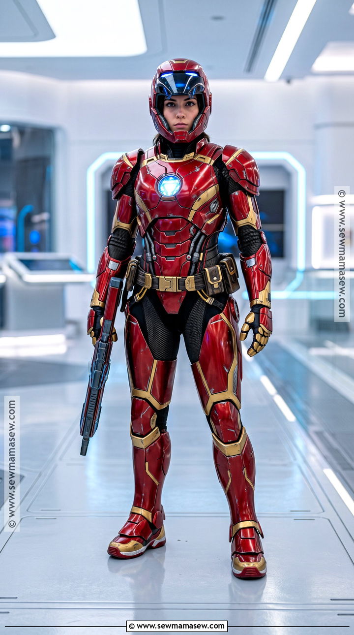 Iron Man Red And Gold Armor Cosplay - 30 Cosplay Armor Ideas
