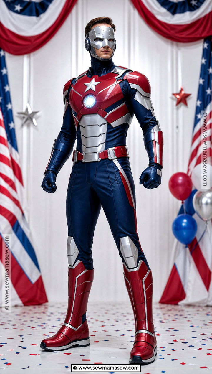 Iron Patriot Costume - 30 iron man costume ideas