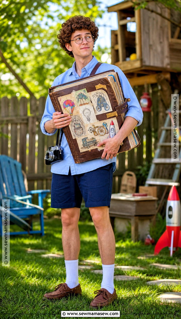 Irving Costume With Scrapbook - 40 phineas and ferb costume ideas
