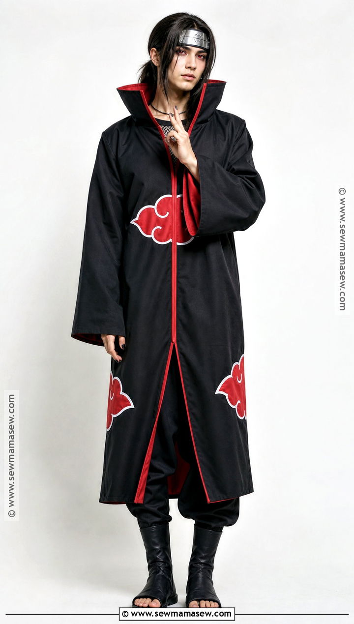 Itachi Uchiha Akatsuki Costume - 30 naruto costume ideas