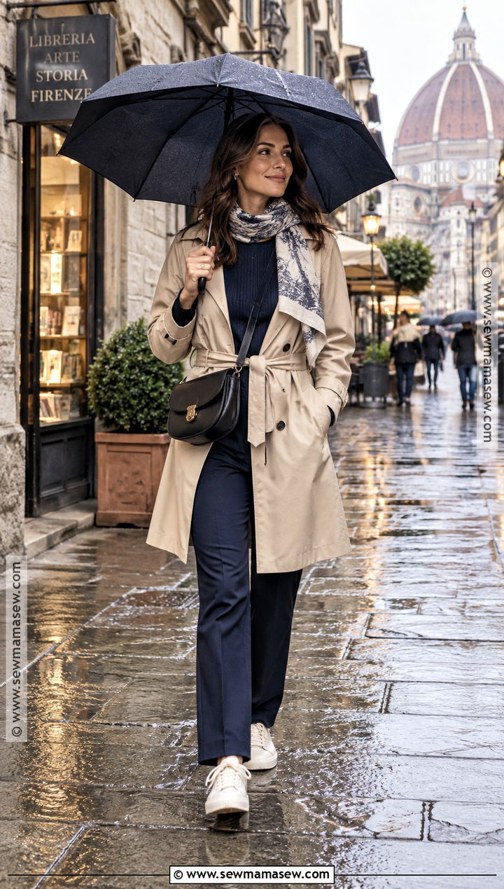 Italian Fall Raincoat Outfit - 25 italian fall outfits