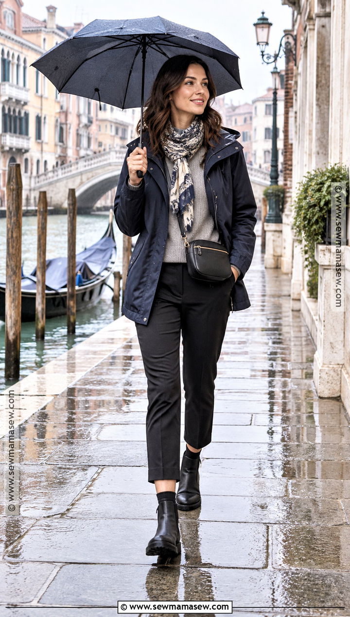 Italy Fall Rain Jacket Outfit - 20 Italy Outfits Fall for Women
