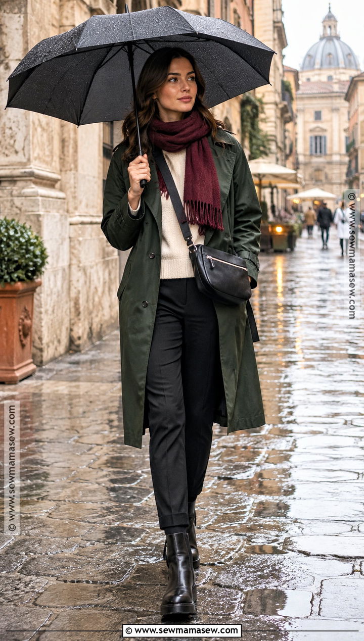 Italy Fall Rainy Day Outfit - 20 Fall Outfits Italy