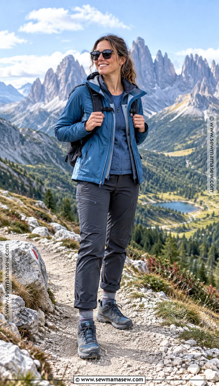Italy September Dolomites Hiking Outfit - 15 clothes for italy in september