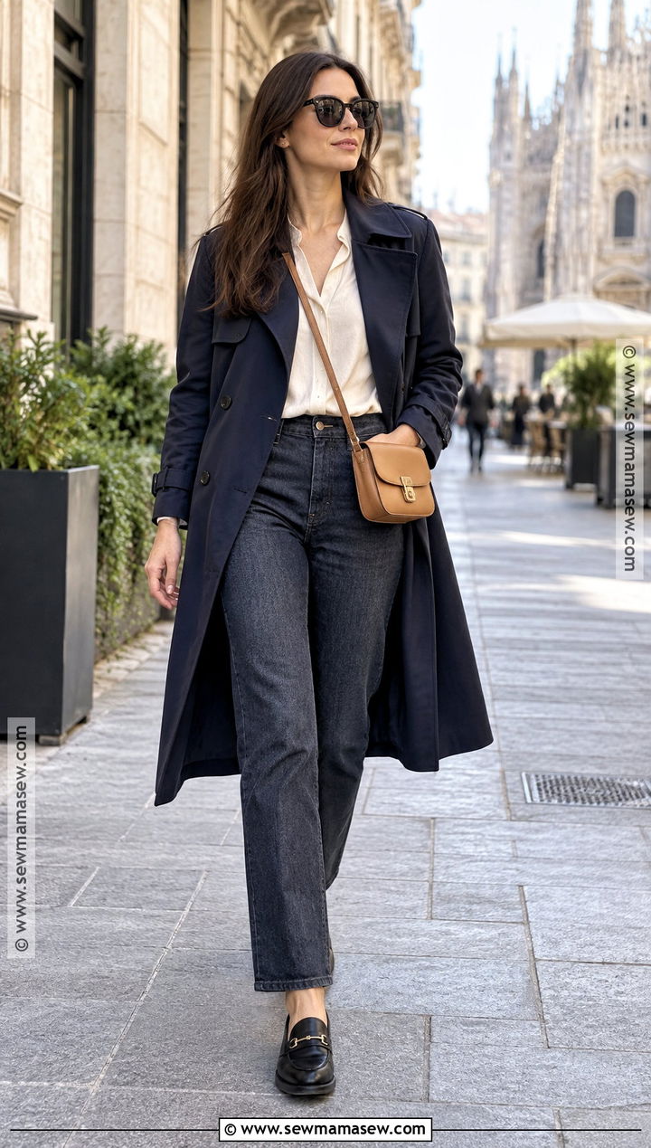 Italy September Jeans And Lightweight Blouse Outfit - 15 clothes for italy in september