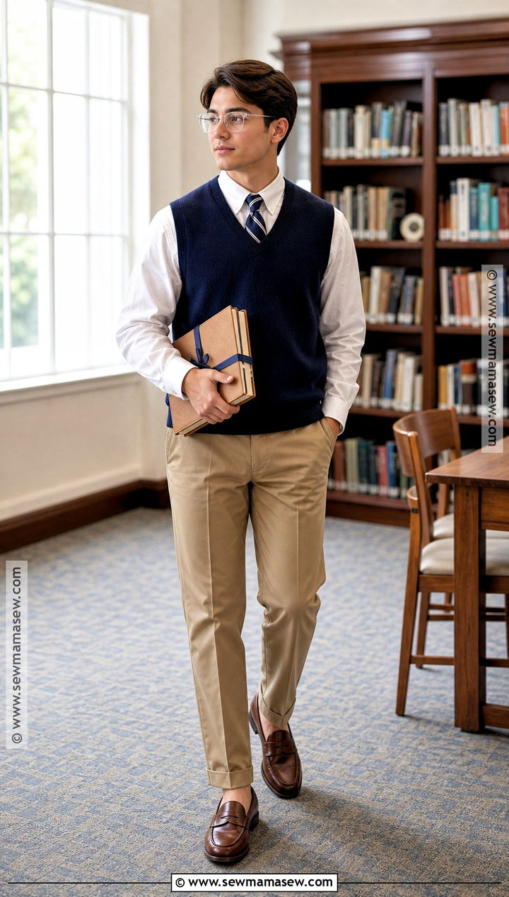 Ivy League Student Costume - 30 50S Dress Up Day At School Ideas