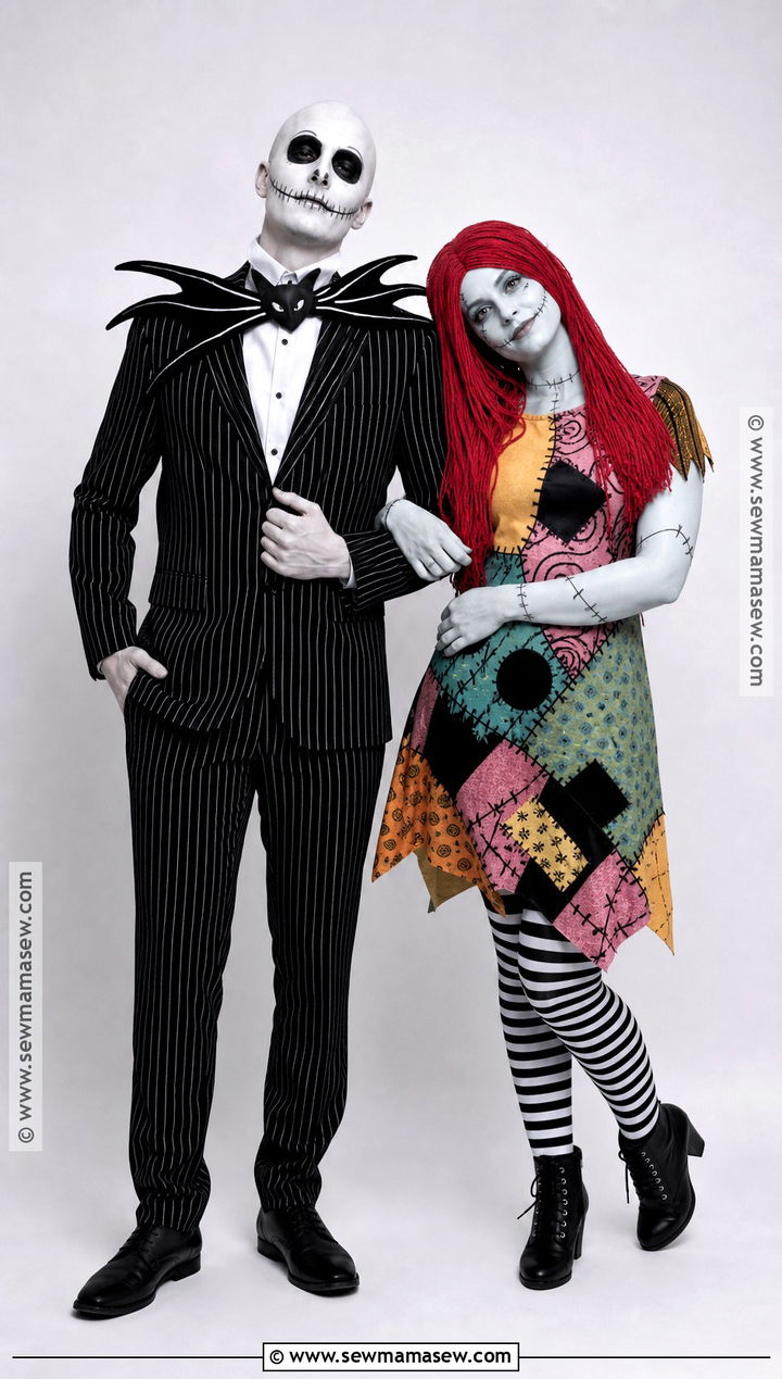 Jack And Sally Costume - 40 halloween costumes for 2