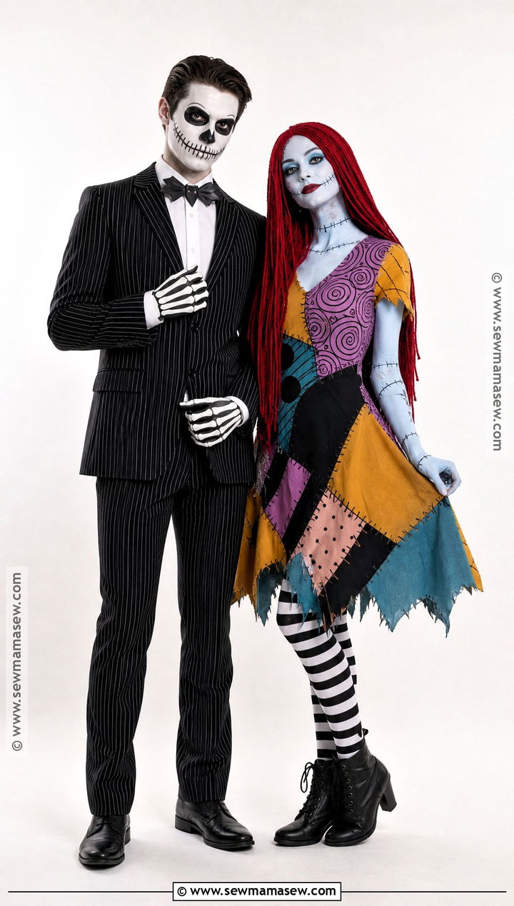 Jack And Sally Costume - 40 halloween costumes for two