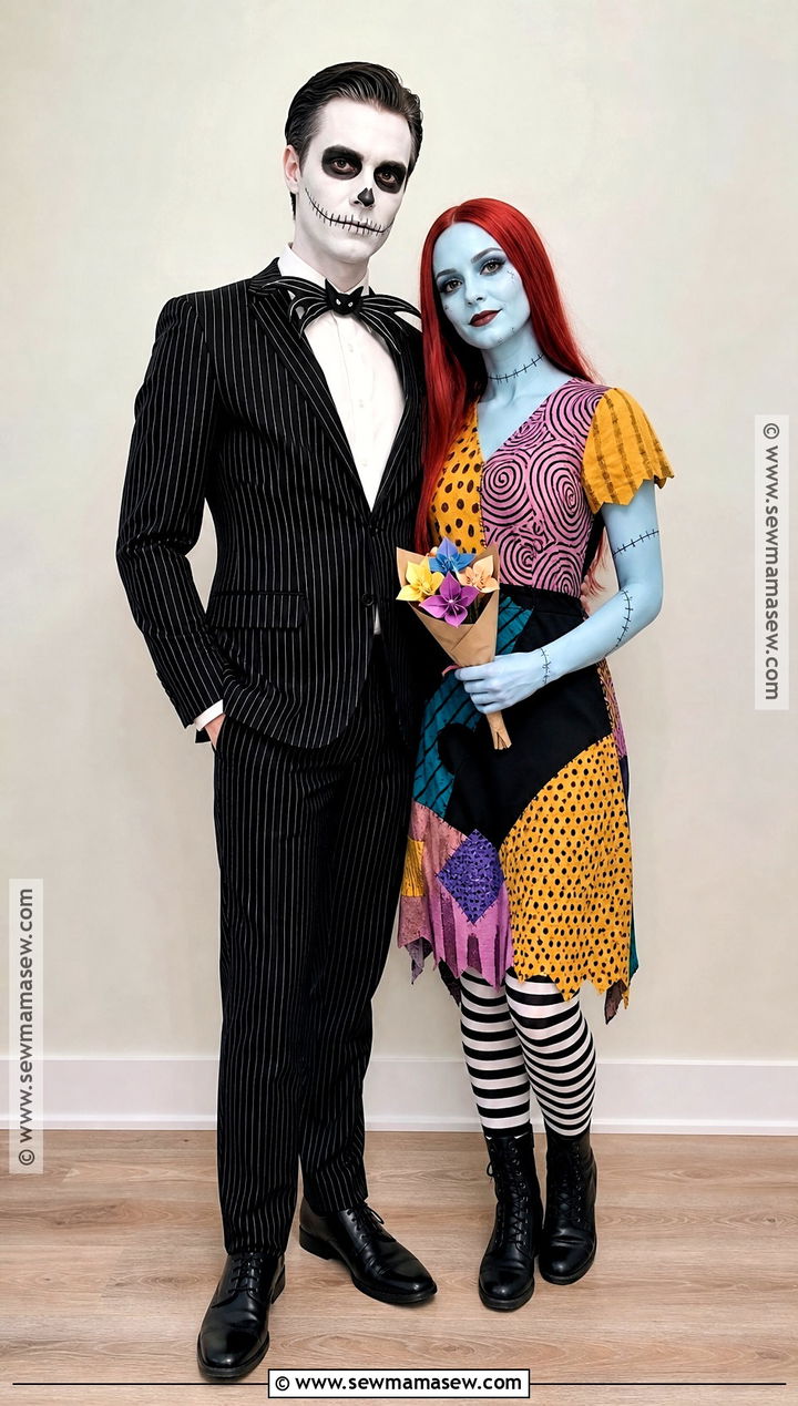 Jack And Sally Costume - 35 iconic duo halloween costumes