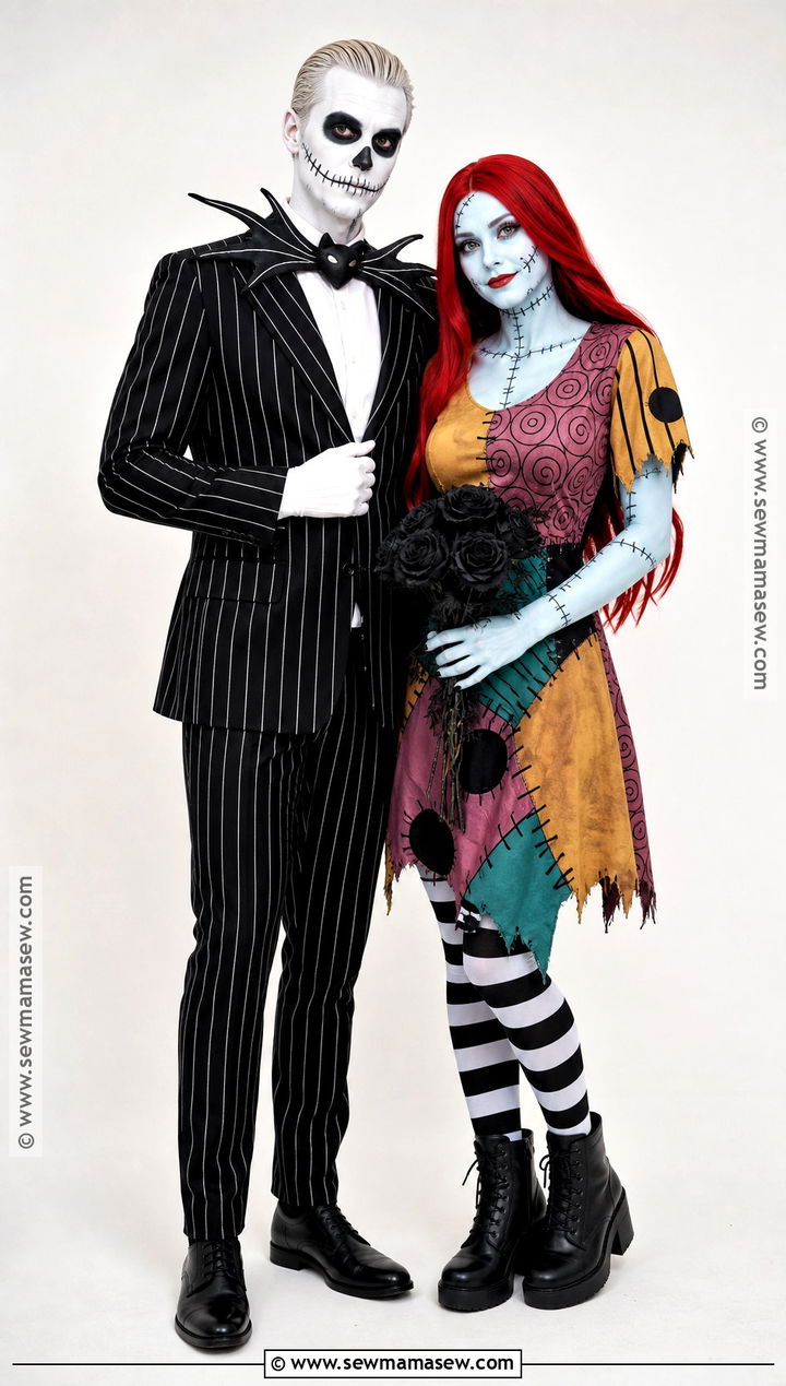 Jack And Sally Couple Costume - 35 costume couple ideas