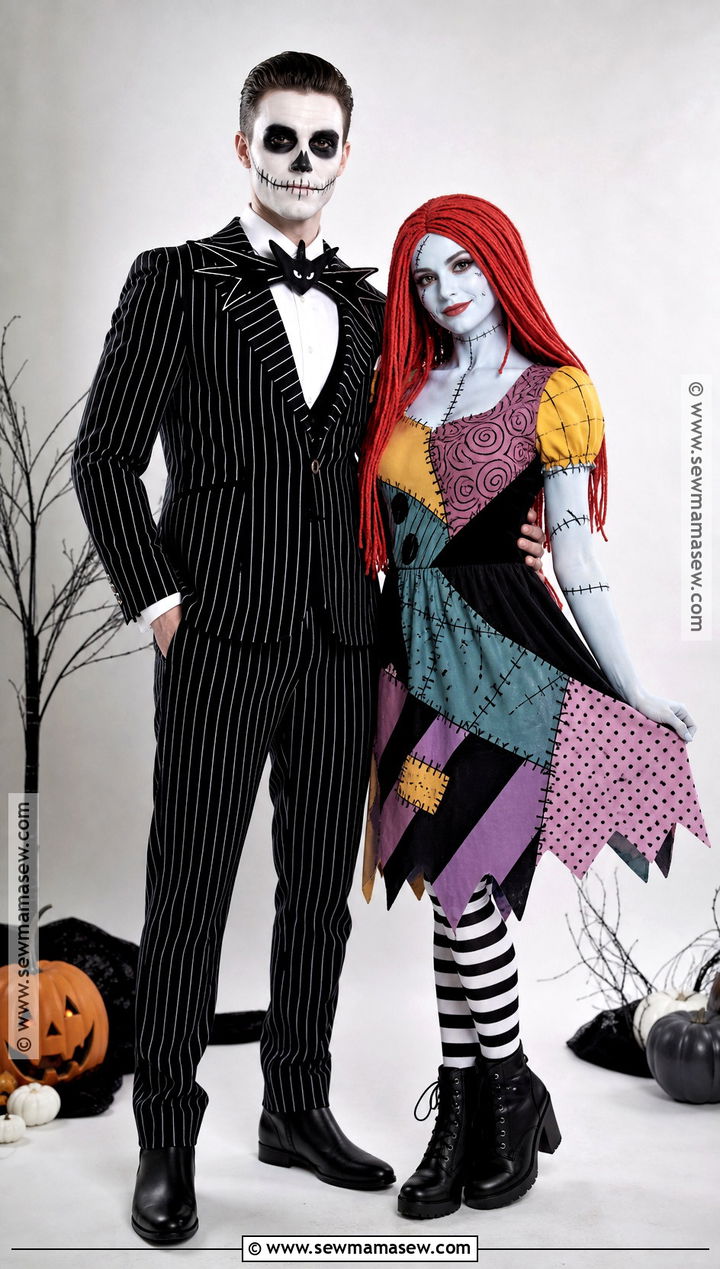 Jack And Sally Couple Costume - 45 halloween costumes for couples