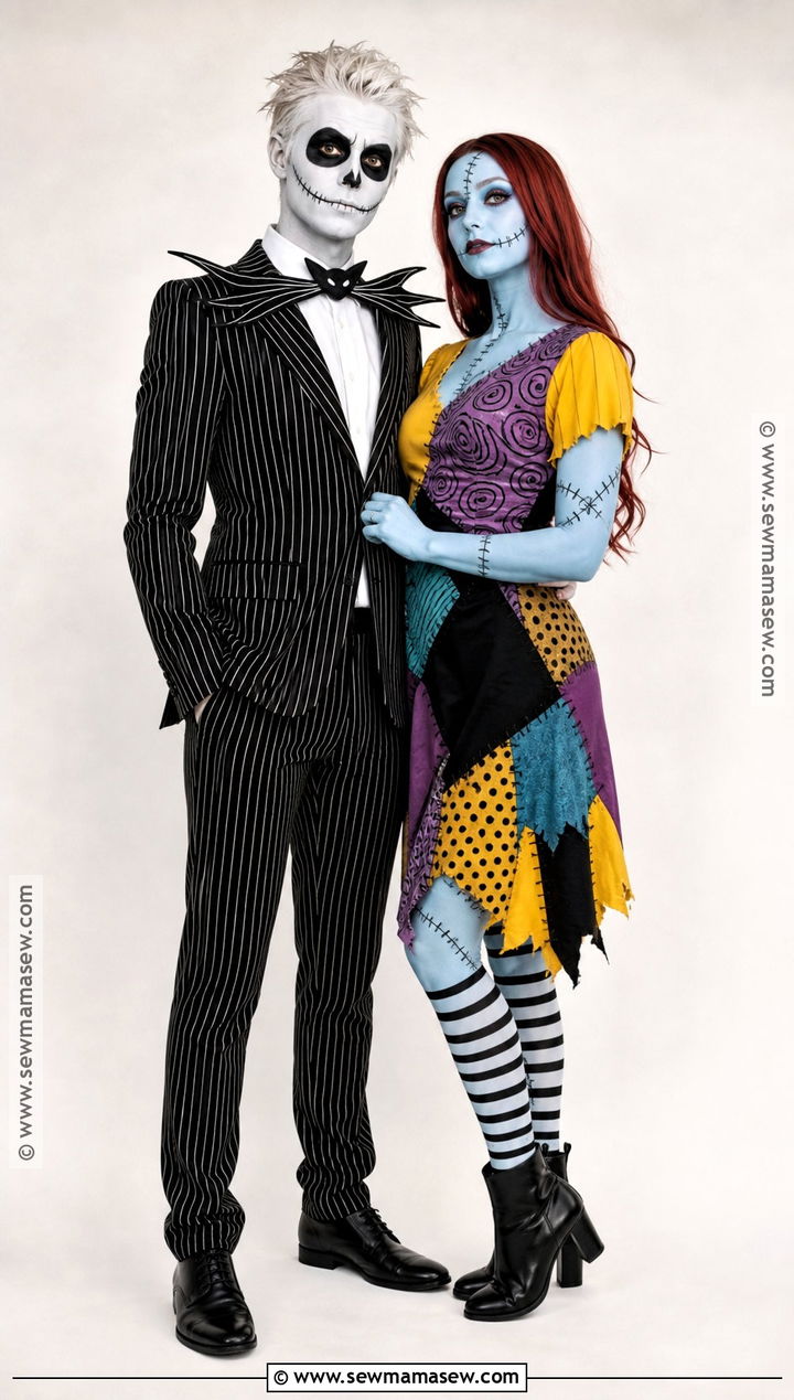 Jack And Sally Couple Costume - 35 best halloween costumes for couples
