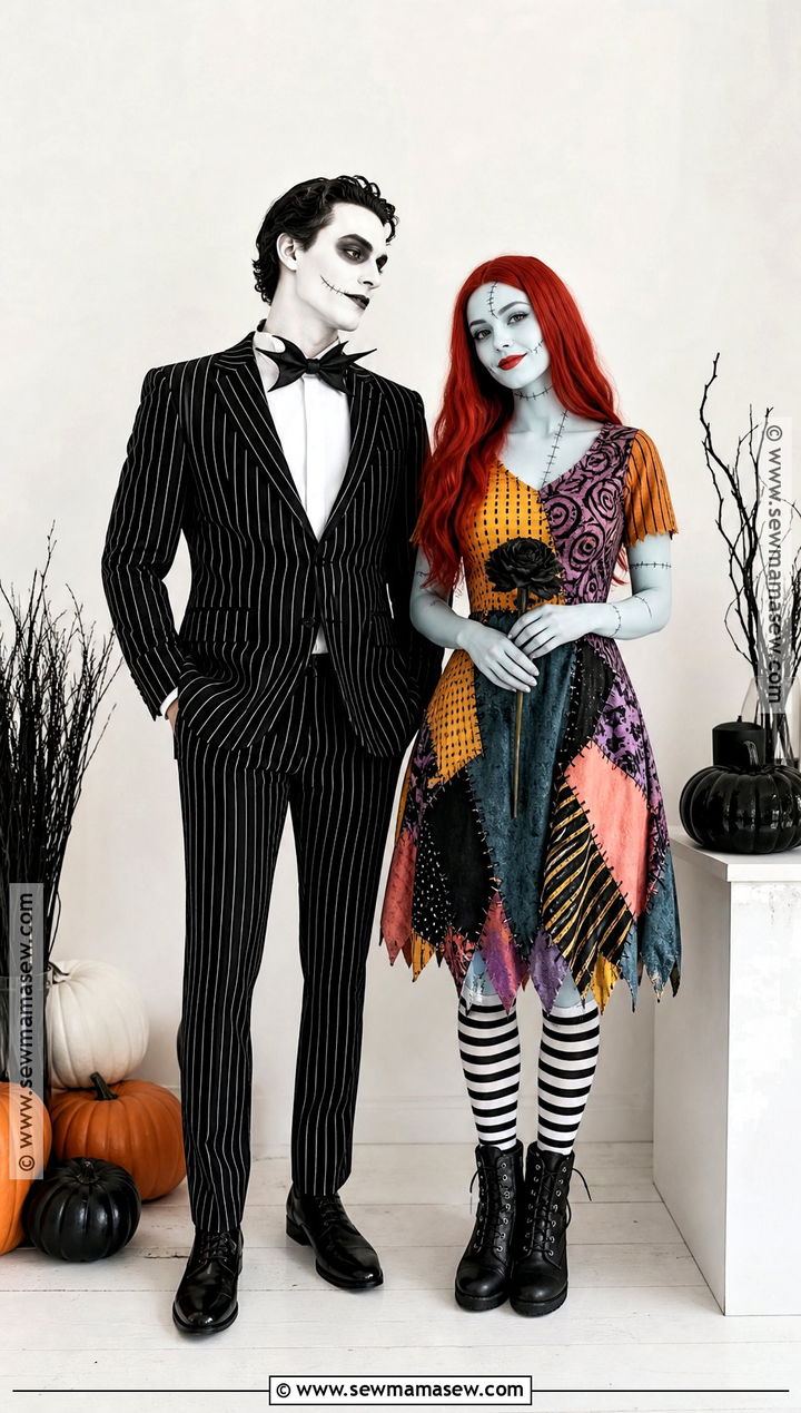 Jack And Sally Couples Costume - 40 creative couples costumes