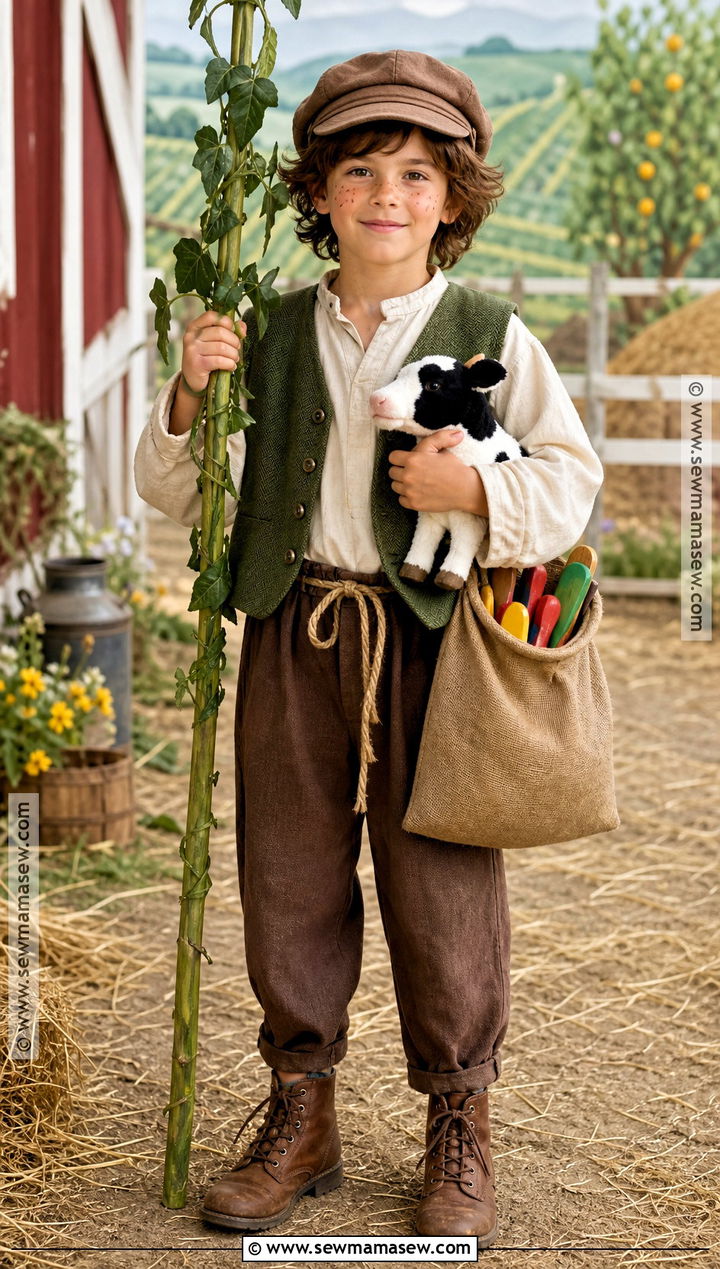 Jack And The Beanstalk Costume With Magic Beans - 30 world book day costumes for boys