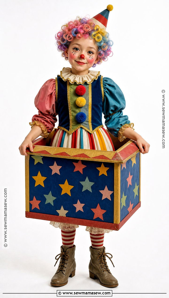Jack In The Box Doll Costume - 40 doll halloween costume ideas