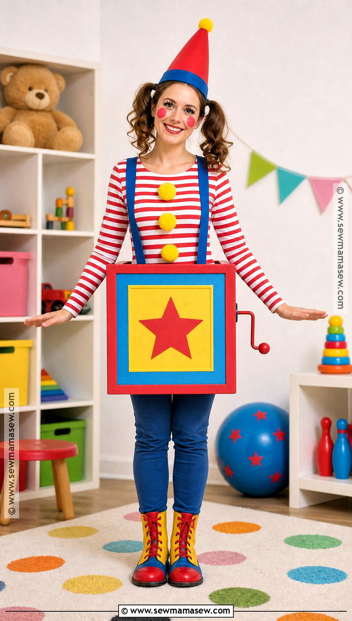 Jack In The Box Doll Costume - 40 doll costume ideas