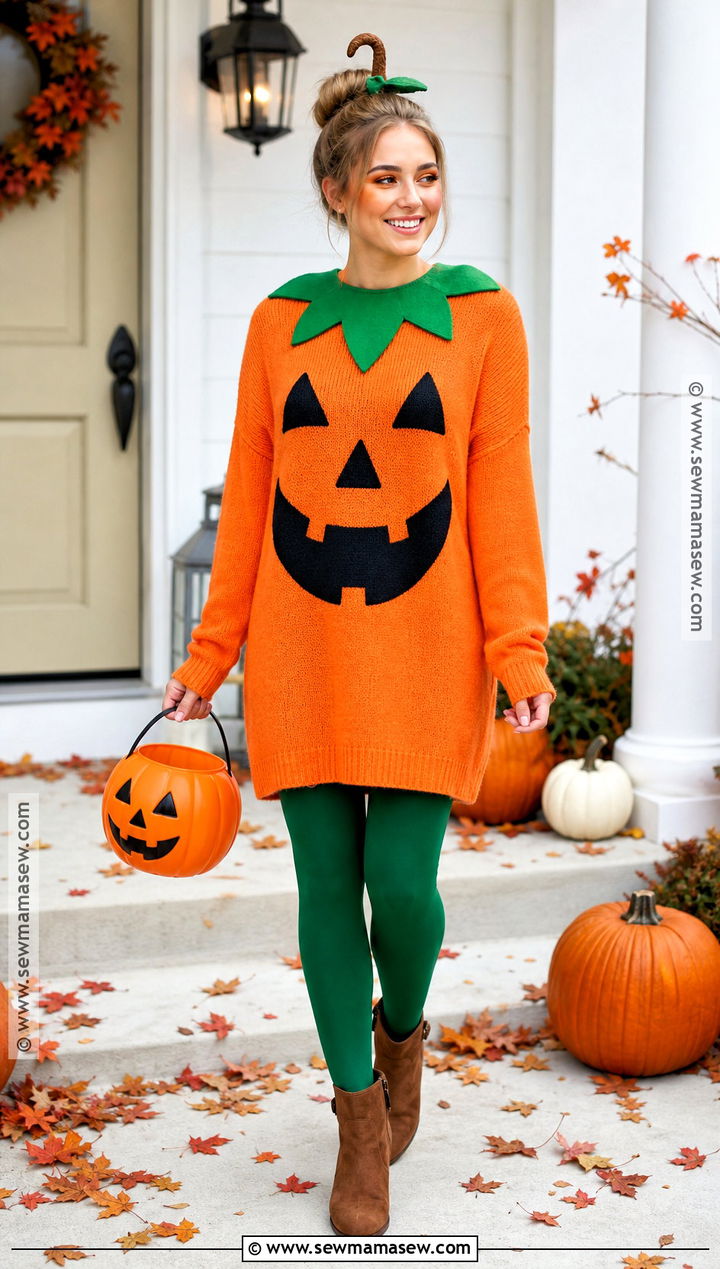 Jack O Lantern Pumpkin Costume - 50 iconic halloween costumes