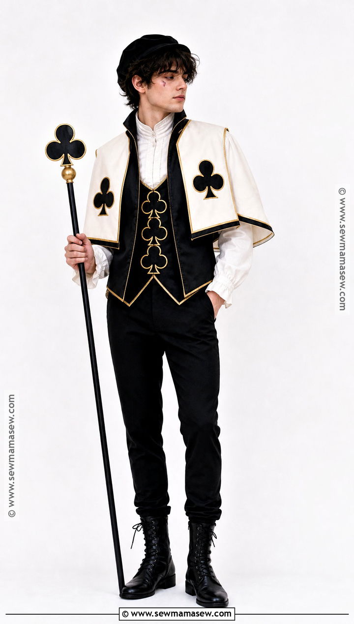 Jack Of Clubs Playing Card Costume - 30 playing card costume ideas