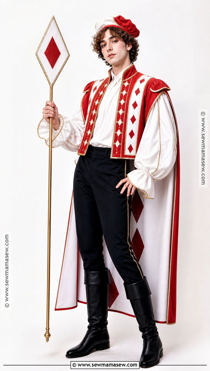 Jack Of Diamonds Playing Card Costume - 30 playing card costume ideas