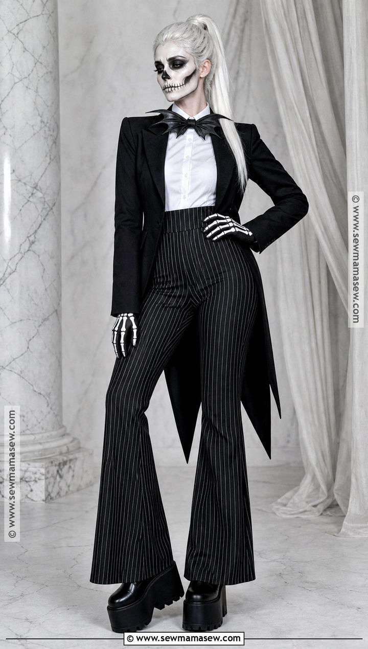 Jack Skellington Costume With Platform Boots - 30 Jack Skellington Costume Ideas for Women