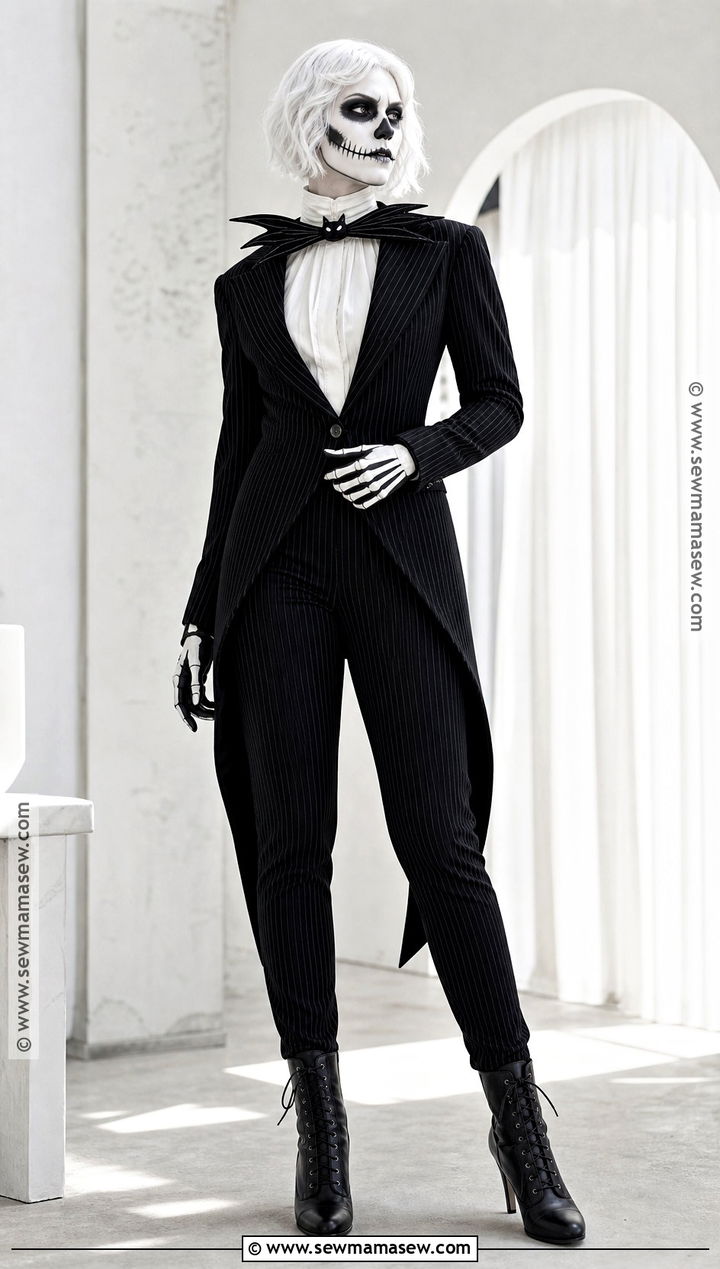 Jack Skellington Costume With Tailcoat - 30 Jack Skellington Costume Ideas for Women
