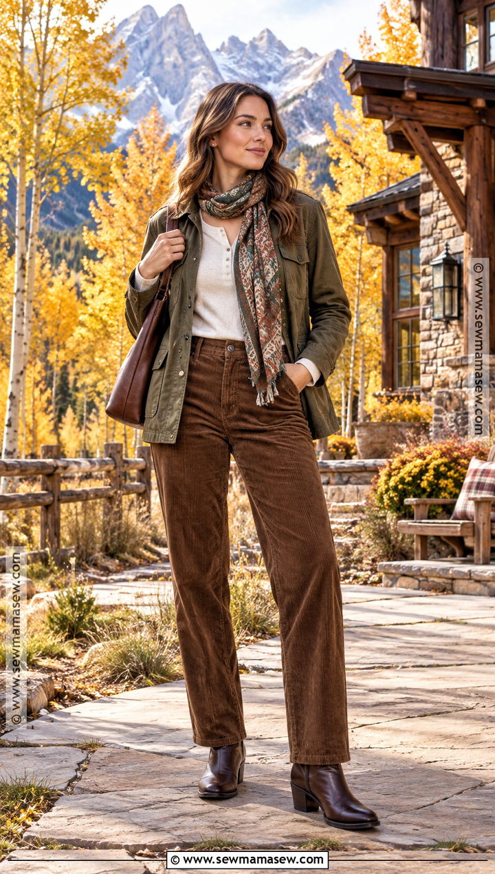 Jackson Hole Fall Corduroy Outfit - 20 Jackson Hole Fall Outfit Ideas