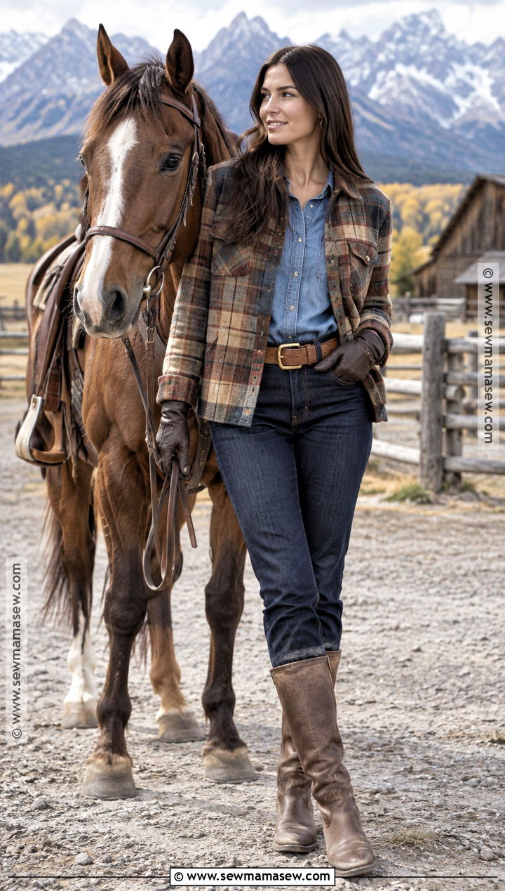 Jackson Hole Fall Horseback Riding Outfit - 20 Jackson Hole Fall Outfit Ideas