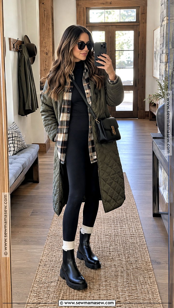 Jackson Hole Fall Leggings Outfit - 20 Jackson Hole Fall Outfit Ideas