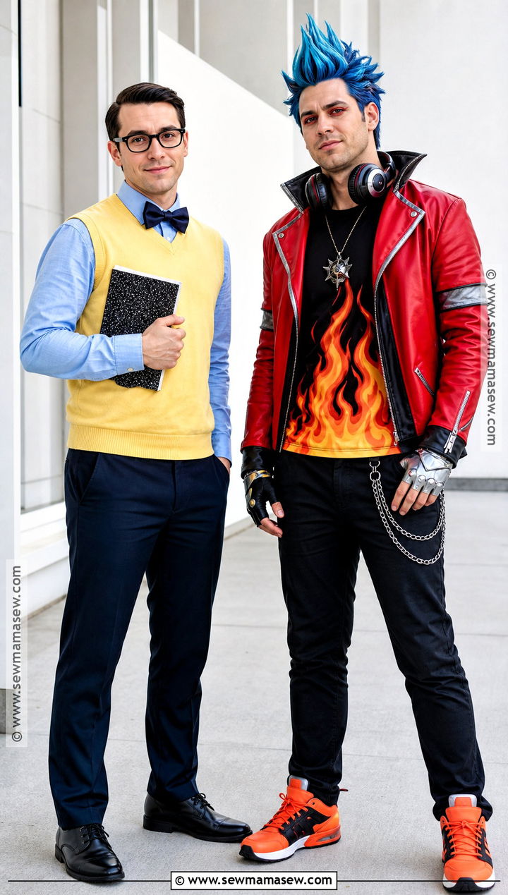 Jackson Jekyll And Holt Hyde Duo Costume - 50 monster high costume ideas